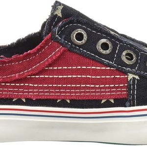 Blowfish Malibu Navy Star slip on sneakers Size 7M